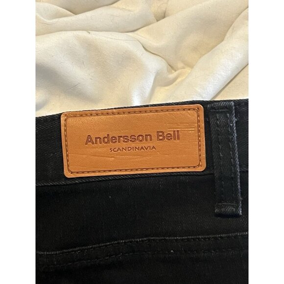 Andersson Bell Black Distressed Jeans Size Medium - Picture 8 of 13